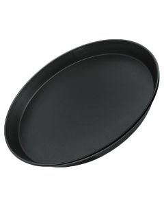 ZENKER Backblech rund, 30 cm mit Antihaftbeschichtung / Serie Black Metallic / Pizzablech / Ofenblech