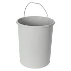 Ersatzeimer 15 L grau für Hailo MONO 15 L / MO Swing 40.1/15 / Eimer / Mülleimer / Abfalleimer / Einsatz