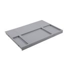 Hailo 1109749 Multideckel 600 signalgrau für Hailo SEPARATO K 60 Abfallsorter