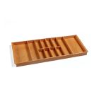 Besteckeinsatz BUCHE 110er Schubl. B 1012 x T 472 mm passend für Blum Tandem 19 mm Schubladen