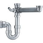 FRANKE 112.0059.946 Ablaufverbindung, 1-teilig, 40x50mm, Wandanschluss, Entlüfter / Siphon / Geruchsverschluss / Ersatzteil