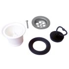 Ablaufgarnitur 1 1/2 Zoll Stopfen für das große Becken der FRANKE COMPACT SOFT Spüle CSL 654 / Stopfenventil