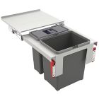 FRANKE Abfallsorter 30 (12+18) Liter GARBO 45-2 ab 45 cm Schrankbreite