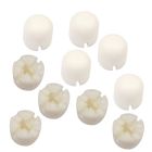 10er SET Ersatzgummifuß 133.0156.883 für FRANKE Rüstkorb / Gummifüße für Rüstkörbe / Standfüße / Kreuzform