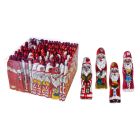 140er SET Weihnachtsmännchen 7,5 cm, lose 5,5 g / Schokolade / Weihnachten / Weihnachtsmänner