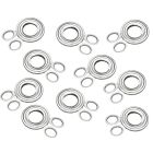 10er SET METALTEX Eierköpfer aus INOX mit praktischen Sicherheits-Scherengriffen / Eieröffner / Frühstückszubehör / Köpfer