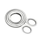 METALTEX Eierköpfer aus INOX mit praktischen Sicherheits-Scherengriffen / Eieröffner / Frühstückszubehör / Köpfer