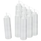 10er SET METALTEX 252964000 Squeezy Saucenspender 700 ml, Kunststoff / Ketchup / Senf / Soßenspender