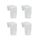 METALTEX 294516011 Türhaken / Fensterhaken 4er Set