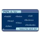 Frühstücksbrettchen PAPA Kesper Melamin / Stullenbrett / Brotbrett