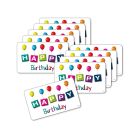 10er SET KESPER 32357 Dekor-Frühstücksbrettchen HAPPY BIRTHDAY Melamin