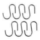 METALTEX 350342 Lonardo S-Haken 6er Set für Relingleiste / Relingsystem