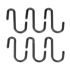 METALTEX 351708000 City 6er-Set S-Haken Kunststoff / Relingsystem