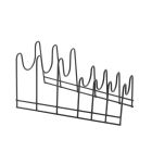 METALTEX 361108000 Lido Topfdeckelhalter 28 x 16 x 14 cm TouchTherm