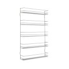 METALTEX 364635000 Gewürzregal PEPITO mit 5 Etagen, 36 x 8 x 58 cm, Polytherm