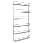 METALTEX 364636000 Gewürzregal PEPITO mit 6 Etagen, 36 x 8 x 71 cm, Polytherm