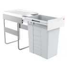 HAILO 3668-40 Abfallsorter 42 Liter EASY CARGO 42 ab 40 cm Schrankbreite