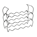 METALTEX 382912000 Wine-Bar Lava Flaschenregal 3-er Set 44x15x13/34 cm TouchTherm®, matt schwarz, stapelbar