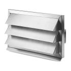 Außenjalousie E-Jal top aus Edelstahl 290 x 150 mm / COMPAIR® top System Ø 125 flach