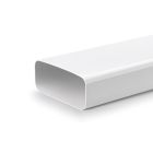 F-VRO 1000 Lüftungsrohr ohne Muffe 222a x 89a mm / Flachkanalrohr / Compair flow (System Ø 150)