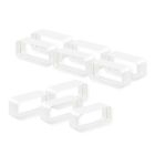 10er SET F-RVB Rohrverbinder / Verbindungsstück / Verbindungsmuffe / Compair flow (System Ø 150)