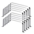 10er SET F-RSS Flachkanalhalterung / Halterung / Compair flow (System Ø 150)