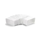 F-RBFLEX 1 Adapter für Umlenkungen mit Muffe / flexibel / eckig auf eckig / Compair flow (System Ø 150)