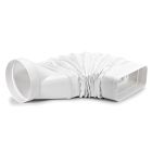 F-RBFLEX 2 Adapter für Umlenkungen mit Muffe / flexibel / eckig auf rund / Compair flow (System Ø 150)