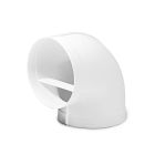 R-RBV Flow Rohrbogen 90° mit integriertem Leitkörper / Compair® round System Ø 125/150 rund