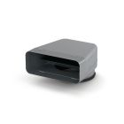 SF-UR 150 Umlenkstück 90 Grad mit Luftleitkörper für perfekte Strömungswerte / COMPAIR STEEL flow 150 (System Ø 150)