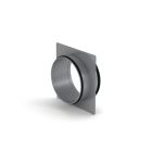 SR 150 Maueranschlussstutzen für Rundrohr / COMPAIR STEEL flow 150 (System Ø 150) / Verbindungsmuffe
