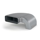 SF 150 Rohrset für Muldenlüfter mit Luftleitkörper für perfekte Strömungswerte / COMPAIR STEEL flow 150 (System Ø 150)