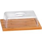 KESPER 58643 Käseglocke / Frischhalteglocke mit Haube 25 x 20 x 8 cm