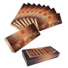 10er SET Chocosophie Geschenkpackung 215 g / 24 Edelvollmilch Schokoladen Täfelchen / Chocolade & Philosophie