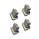 4er SET Gummifüße für Contura 3 Allesschneider von ritter