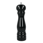 METALTEX 586045038 Pfeffermühle 22 cm in Schwarz lackiert, Holz
