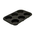 ZENKER 6er-Muffin-Backform mit Antihaftbeschichtung / Serie Black Metallic / Backform / Kuchenform