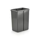WESCO Ersatzeimer 10 L Anthrazit für Abfallsorter / Eimer / Mülleimer / Abfalleimer / Einsatz
