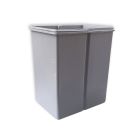 20 L Ersatzeimer M8358513-1 für DOUBLE-3, DOUBLE 4 und TRENTA-5 Abfallsorter / Eimer / Mülleimer / Abfalleimer / Einsatz