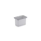 NABER 8012327 Systembehälter 7,5 Liter Cox® hellgrau
