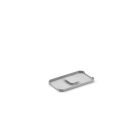 Verschlussdeckel hellgrau für 7,5, 9 und 12 Liter Eimer der COX BOX und Cox base Abfallsorter / Ersatzdeckel / Deckel / Ersatzteil / Zubehör