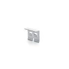 NABER 8012364 Halterung für Aufbewahrungsbox, silber, passend für Cox® - Serien