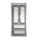 Besteckeinsatz NOBILIA-2012-30 mit 4-Facheinteilung, B 209 x T 462 mm / Schubladeneinsatz