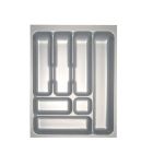 Besteckeinsatz NOBILIA-45 mit 7-Facheinteilung, B 359 x T 462 mm / Schubladeneinsatz