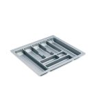Besteckeinsatz-1, grau 60 cm (B 500-540 x T 440-490 mm) / Besteckeinsatz / Besteckkasten