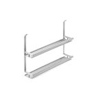 Linero 2000 Gewürzbord EDELSTAHLFARBIG für Relingsystem / Gewürzhalterung / Kesseböhmer