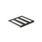 NABER 8051026 Cubo Flaschenhalter 300, Regalsystem, schwarz matt
