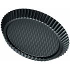 ZENKER Obsttortenform 28 cm mit Antihaftbeschichtung / Serie Black Metallic / Backform / Obstkuchenform