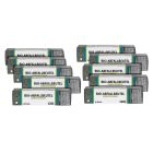 10er SET 120 L Abfallbeutel zu je 10 Stk. pro Packung / 100 Müllbeutel / Mülltüte / Biobeutel / Kompostbeutel / Bio4Pack