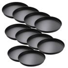 10er SET FMprofessional 8710 Pizzablech Ø 30 cm aus Blaublech / Pizzaform / Fackelmann